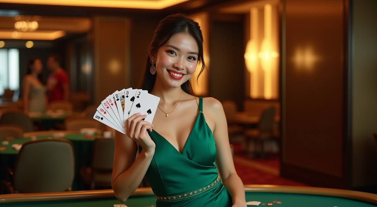 corlaslot Live Casino desk
